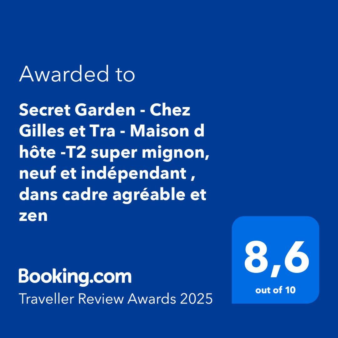 Secret Garden - Chez Gilles Et Tra - Maison D Hote -T2 Super Mignon, Neuf Et Independant , Dans Cadre Agreable Et Zen Valergues Buitenkant foto